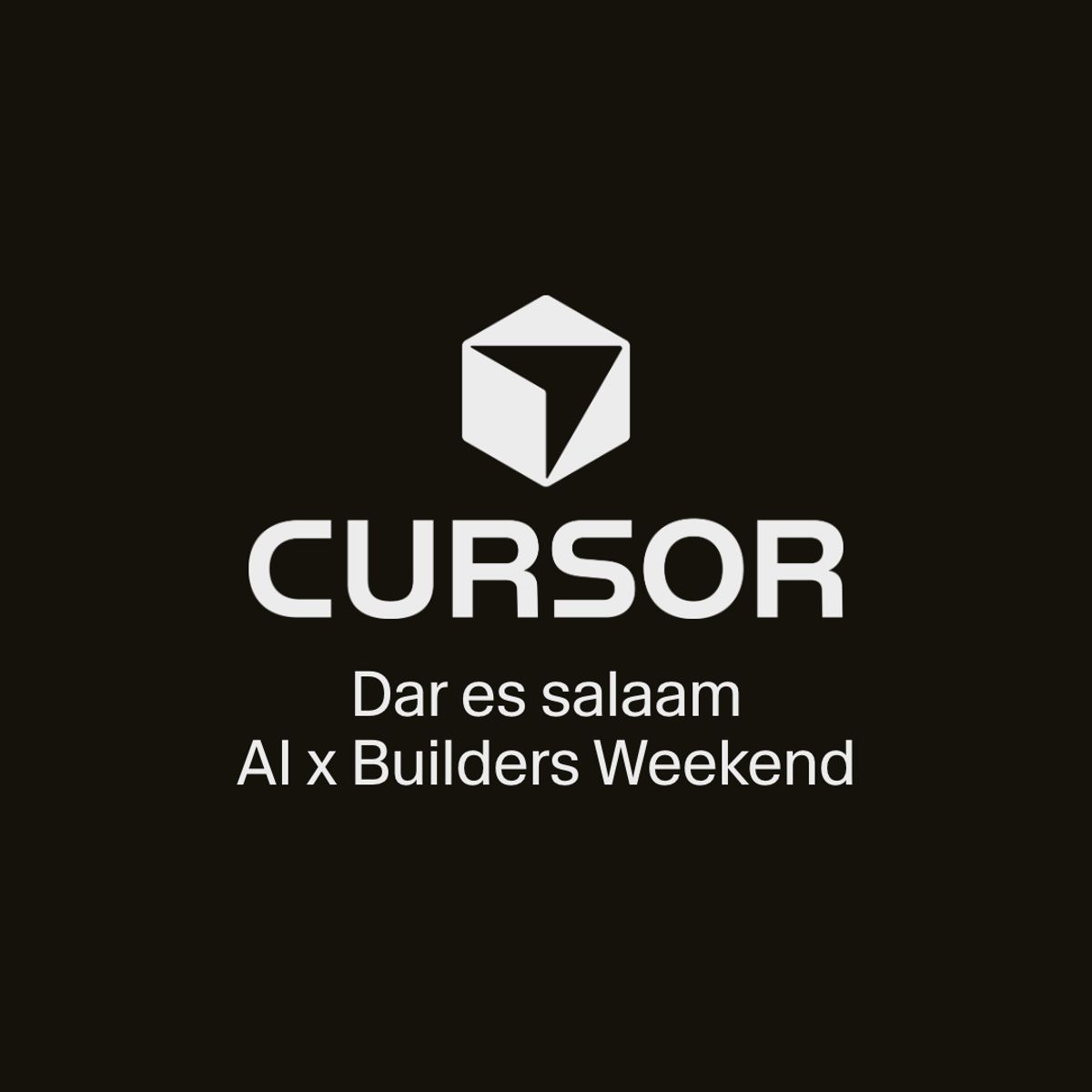 Cursor Tanzania: Dar es salaam AI x Builders Weekend