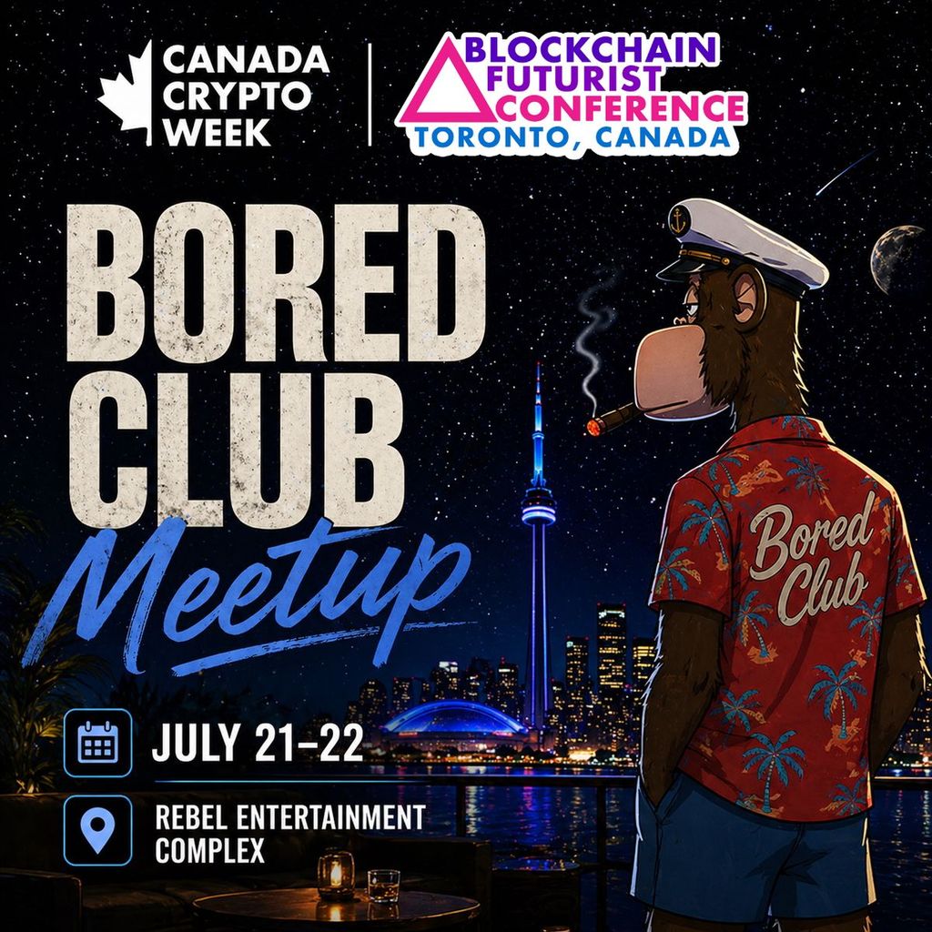 Bored Club Canada @ Blockchain Futurist Conference