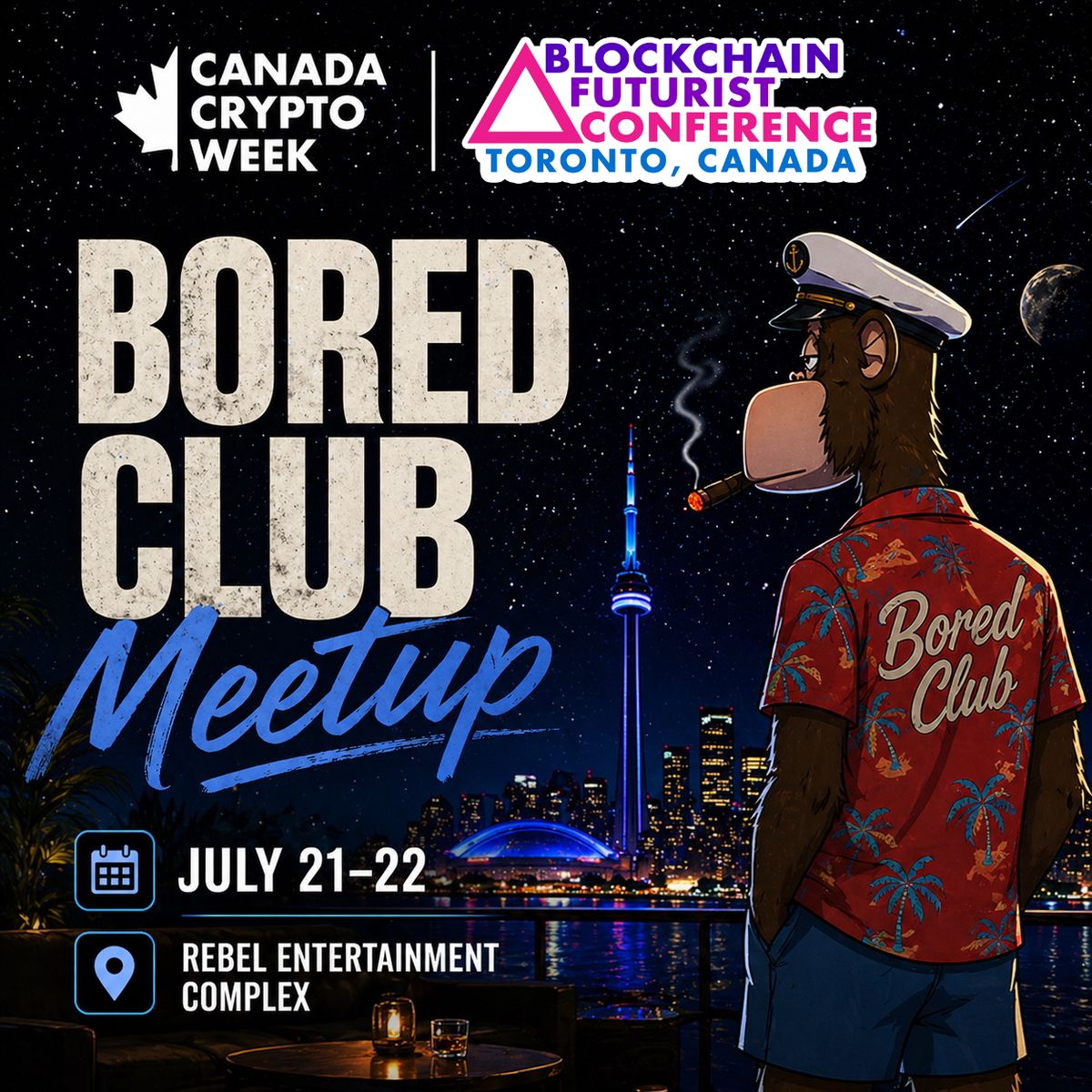 Bored Club Canada @ Blockchain Futurist Conference