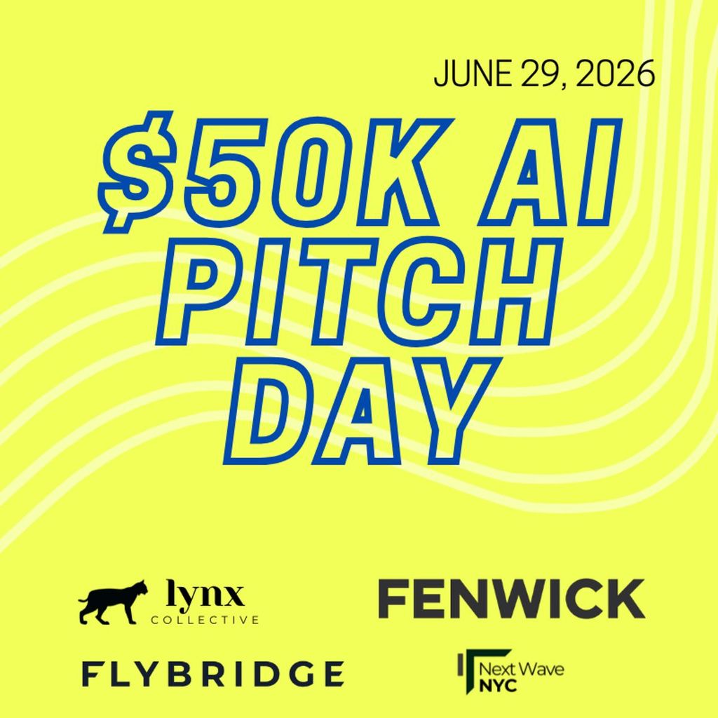 $50k AI Startup Pitch Day w/ Flybridge Capital