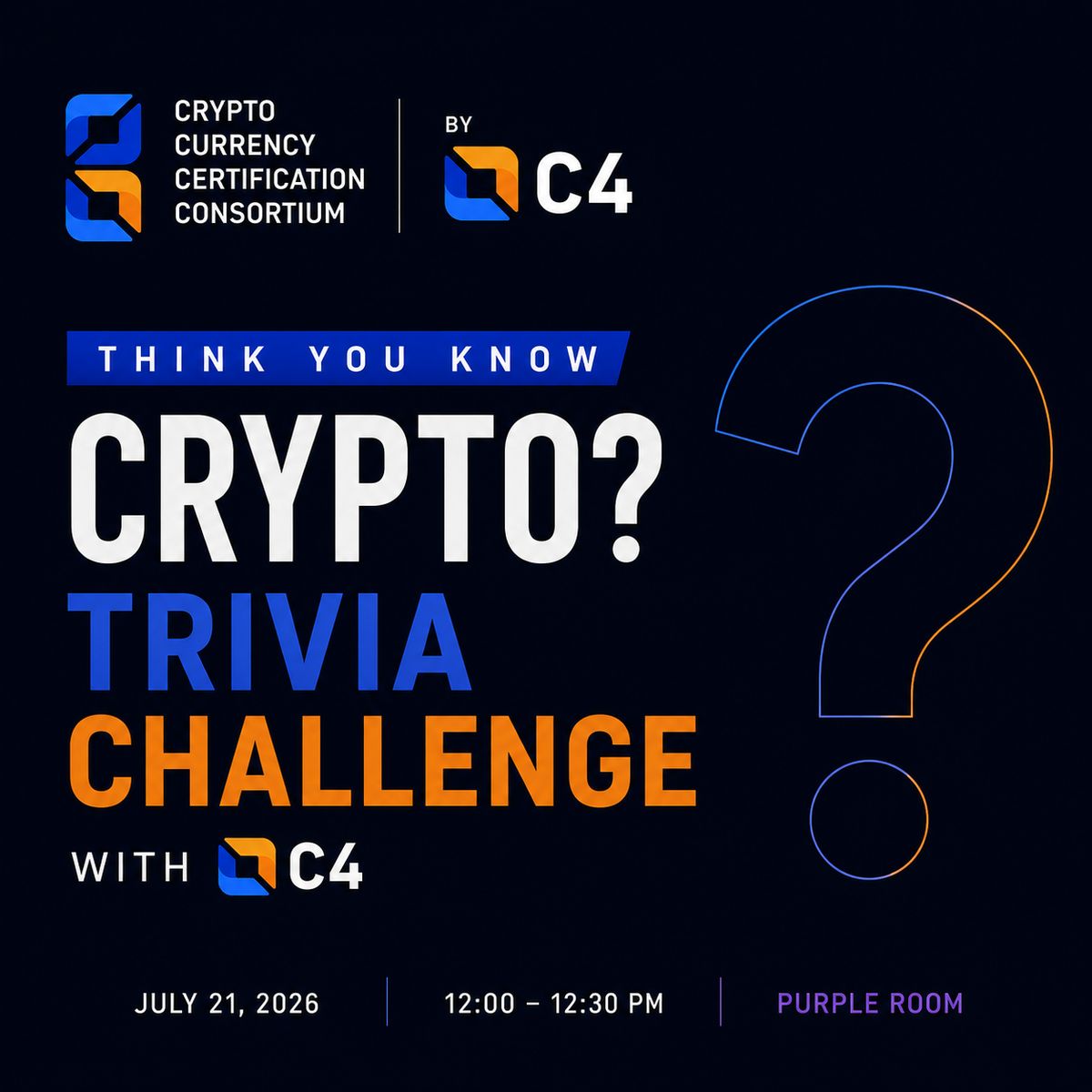 Think You Know Crypto? Trivia Challenge with C4