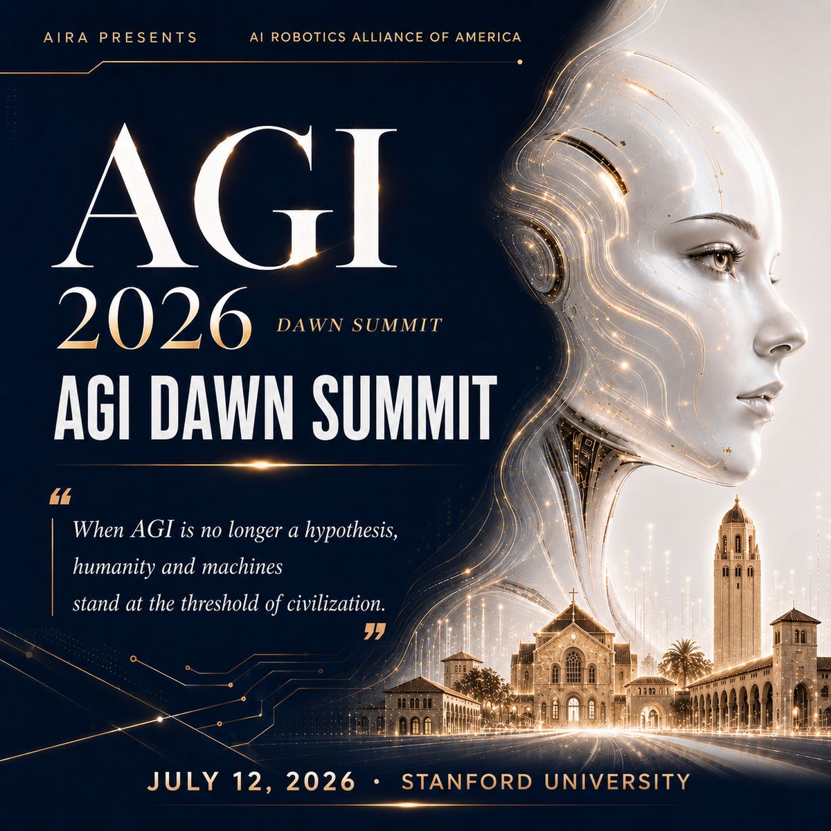 Humanity & AGI Summit 2026:Robotics for Future Civilization