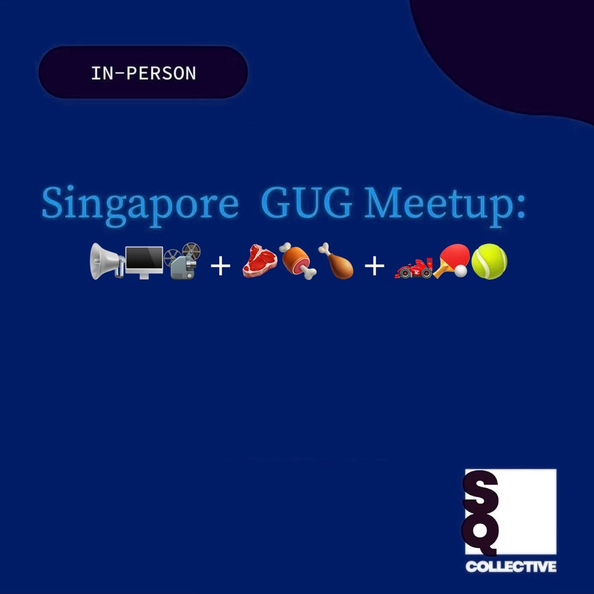 ANight: Meaty Dinner Prefs + Tech Showcase/Announcing (Open Submission) + Padel/Pickleball = 🥩🍖🍗 + 📢🖥️📽️ + 🏎️🏓🎾🏃‍♂️🏃‍♀️🎠