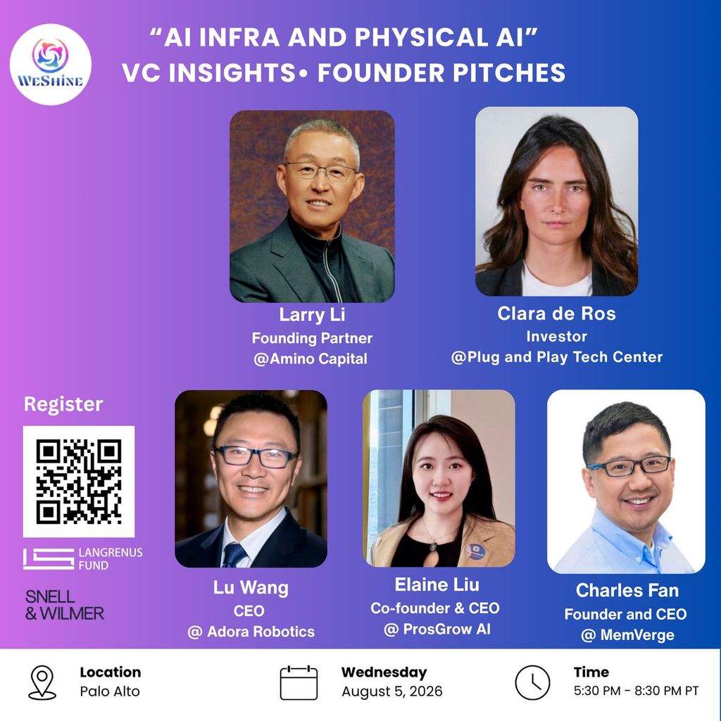 “Physical Intelligence and AI Infra” VC Insights• Founder Pitches