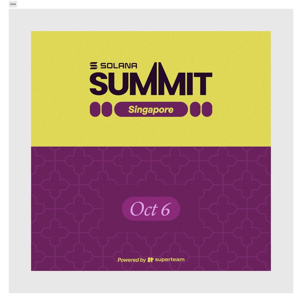 Solana Summit Singapore