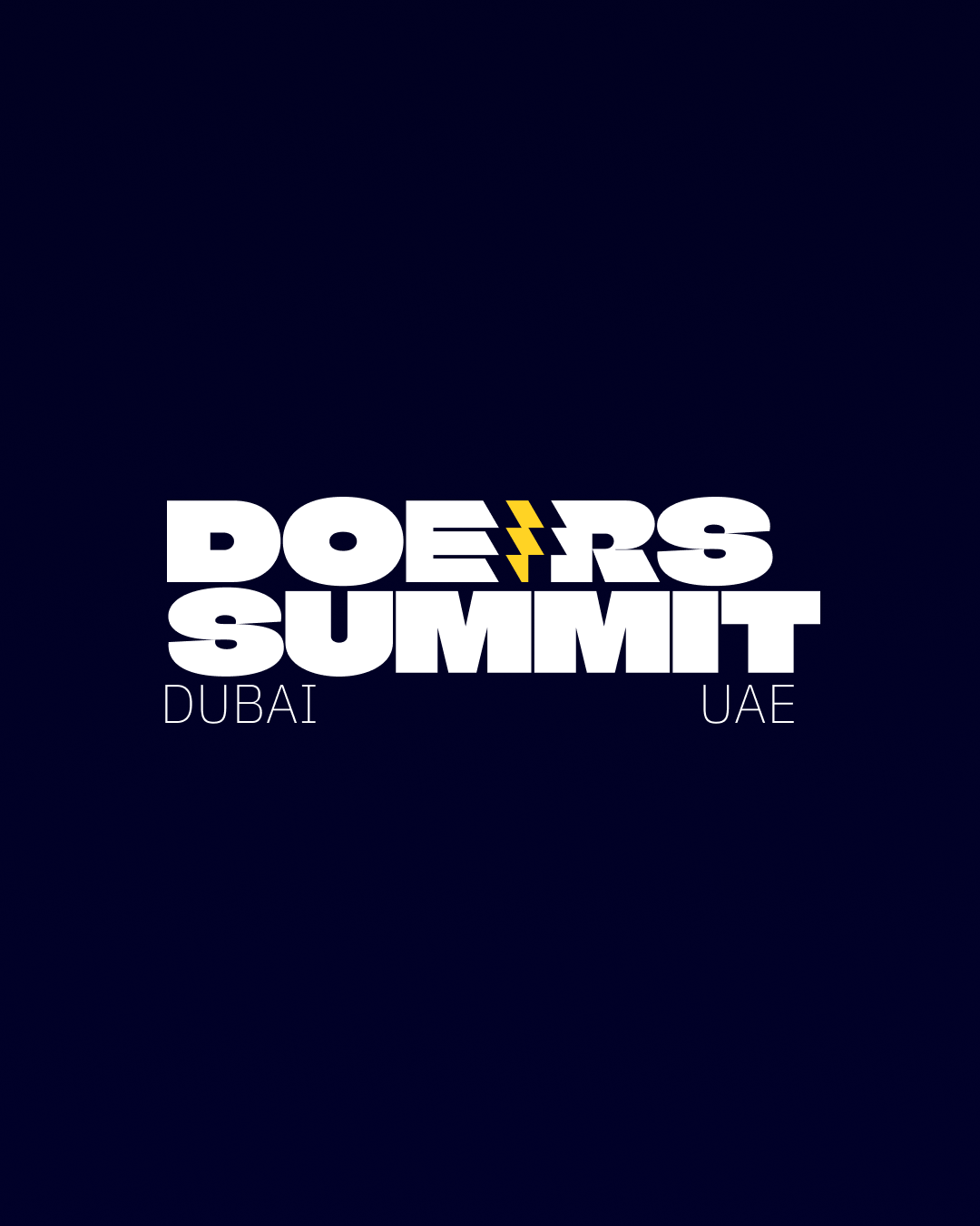 Doers Summit Dubai 2026