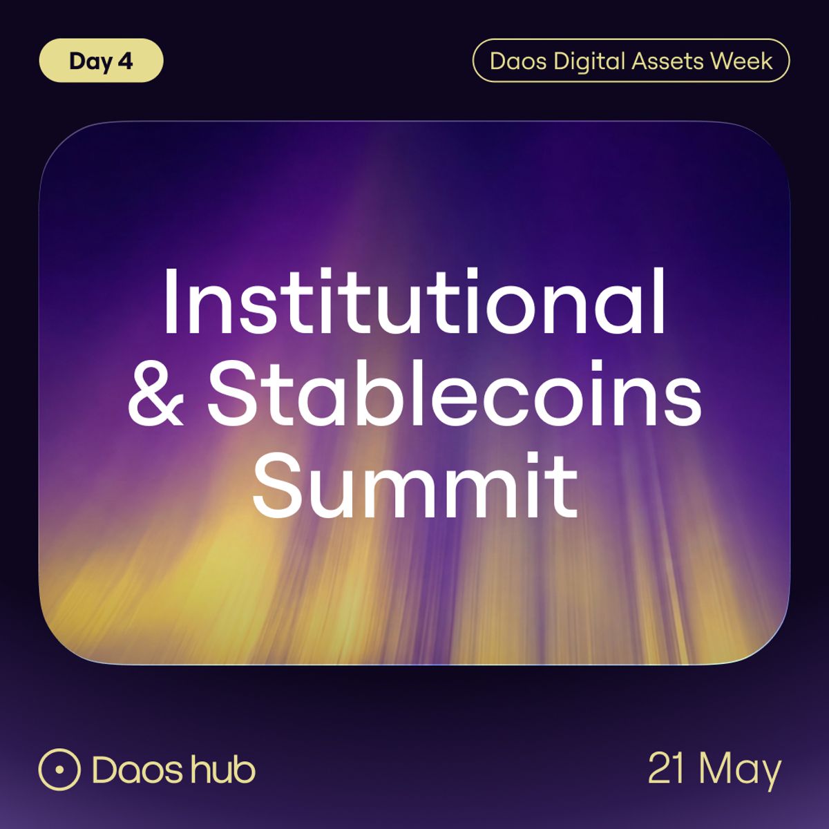 The Institutional Rails for Digital Assets