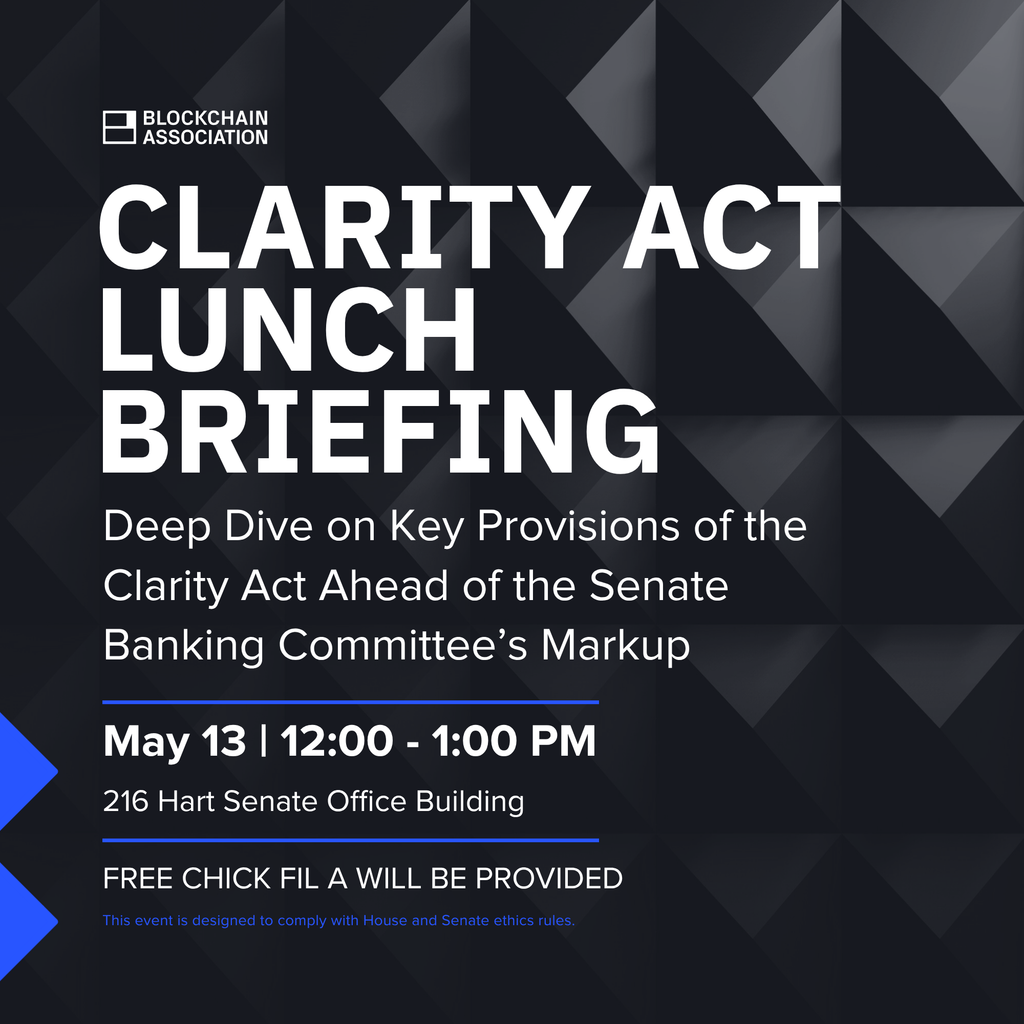 Digital Asset Market Structure Clarity Act - Lunch Briefing