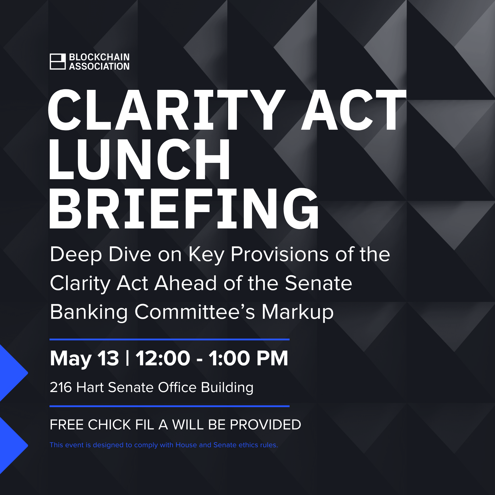 Digital Asset Market Structure Clarity Act - Lunch Briefing