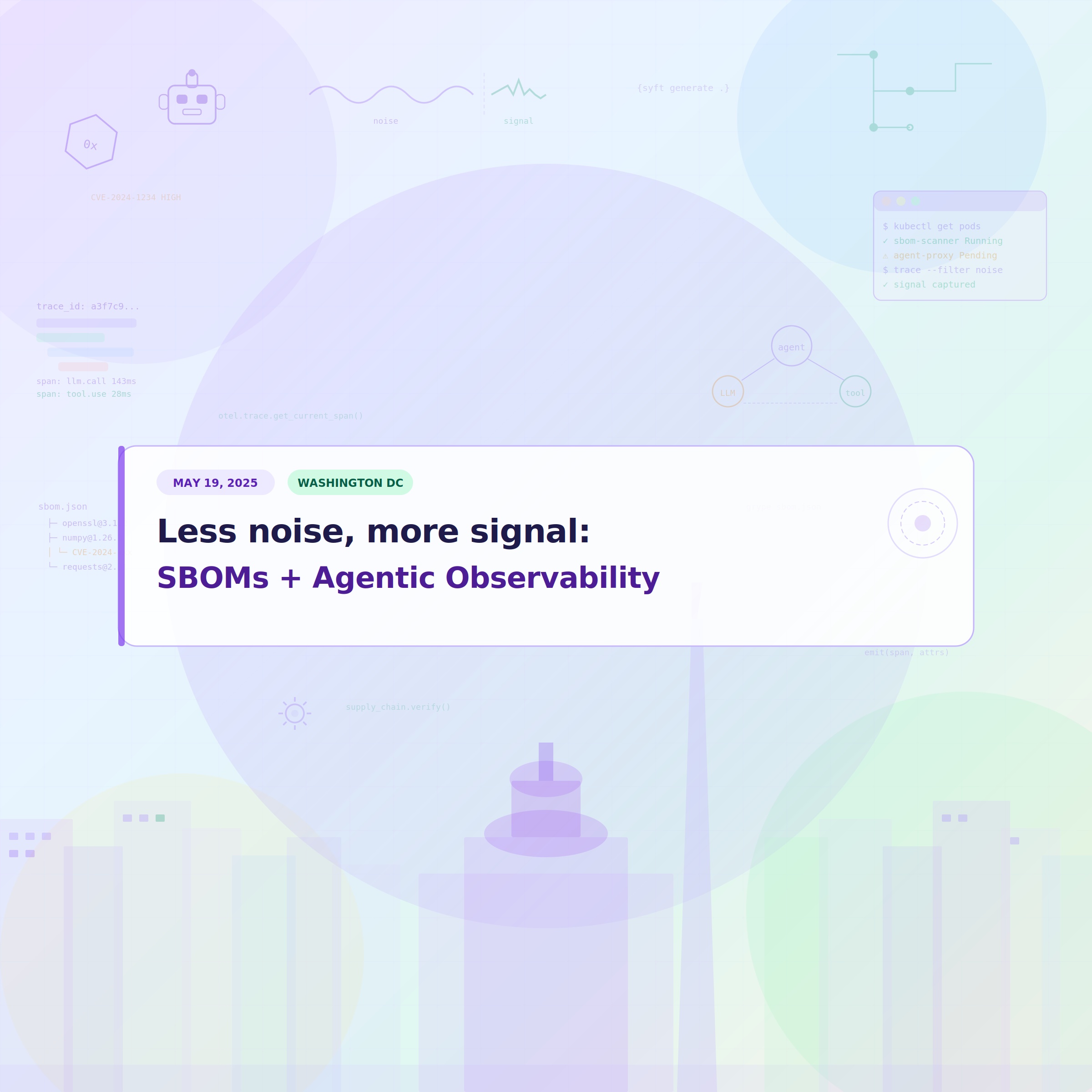 Less noise, more signal: SBOMs + Agentic Observability