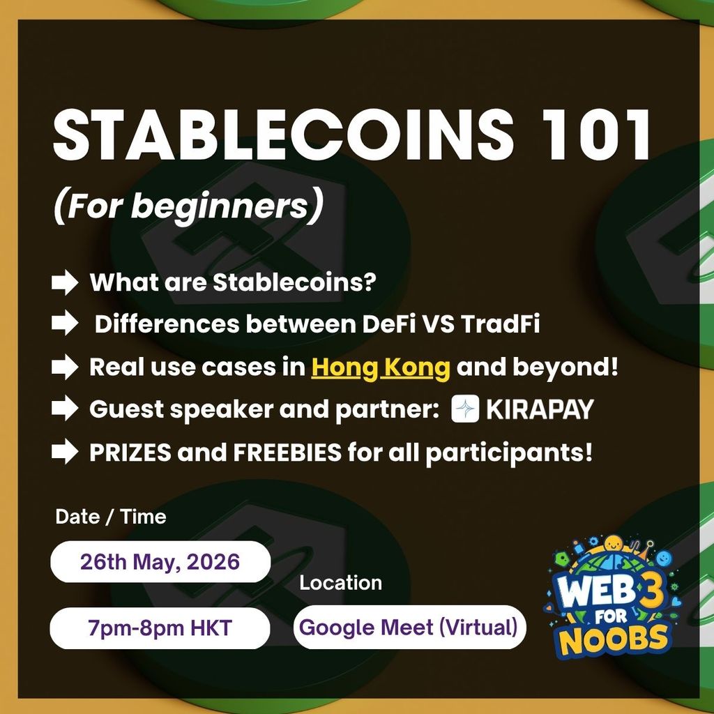 Web3: Stablecoins 101 (For beginners)