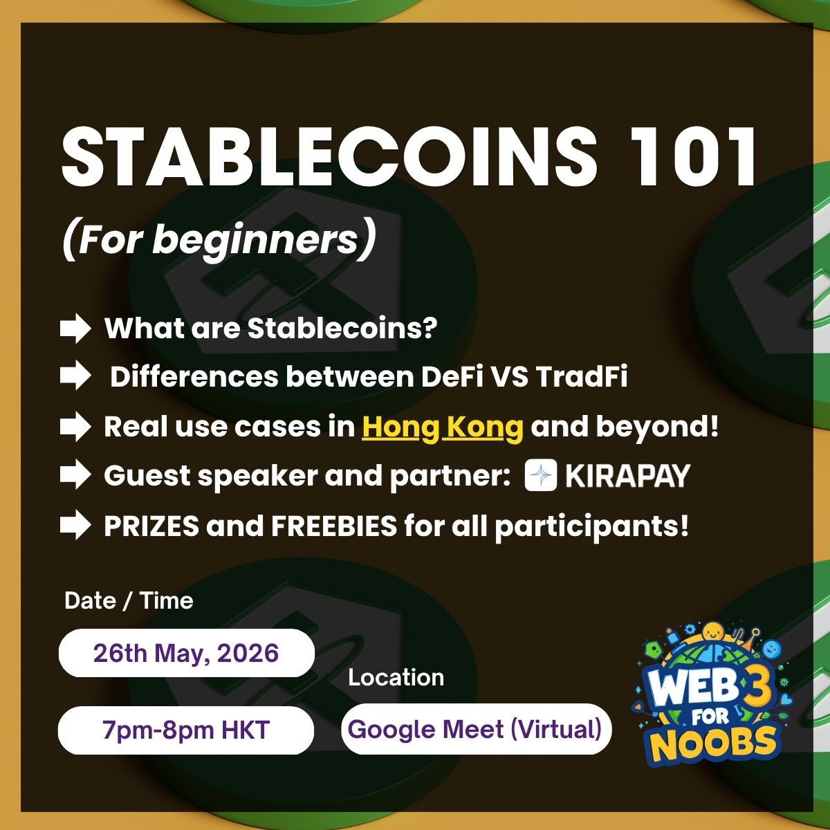 Web3: Stablecoins 101 (For beginners)