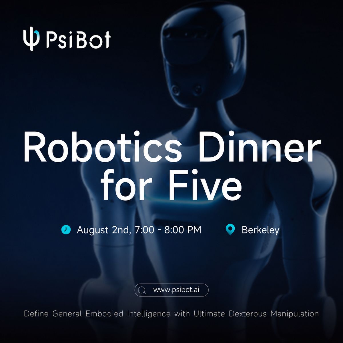 （Private Event）Robotics Dinner for 5