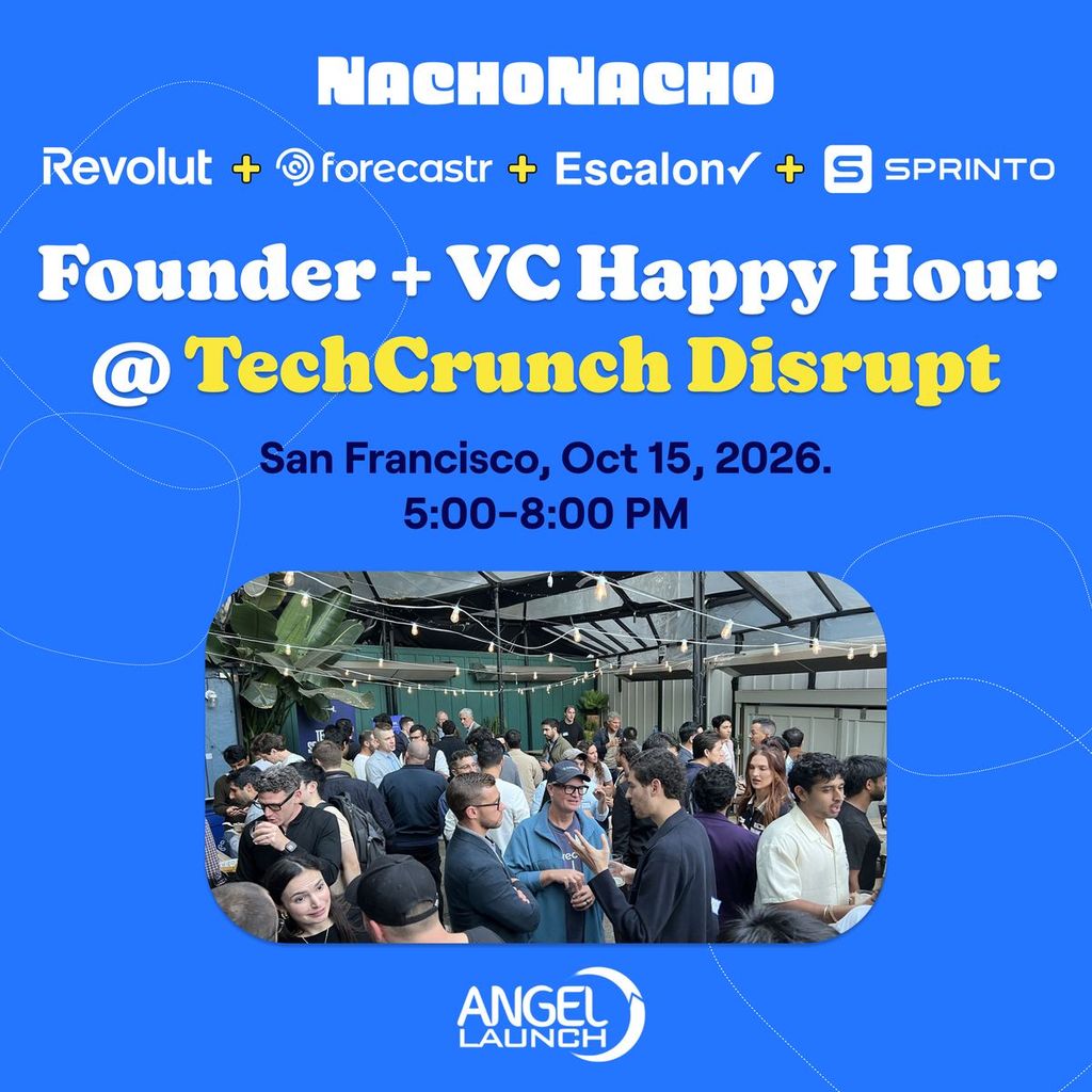 NachoThursday: TechCrunch Disrupt SaaS & AI Founder + Investor Happy Hour