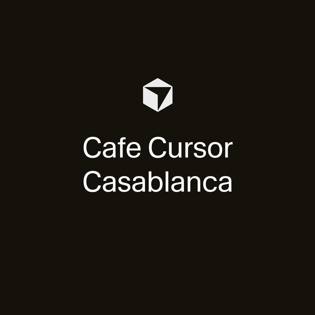 Cafe Cursor Casablanca