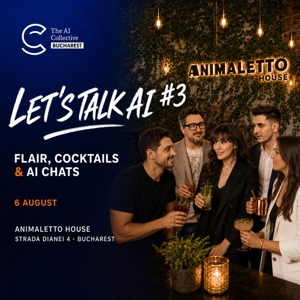 Let's Talk AI: Flair, Cocktails and AI Chats #3 (w/ The AI Collective)
