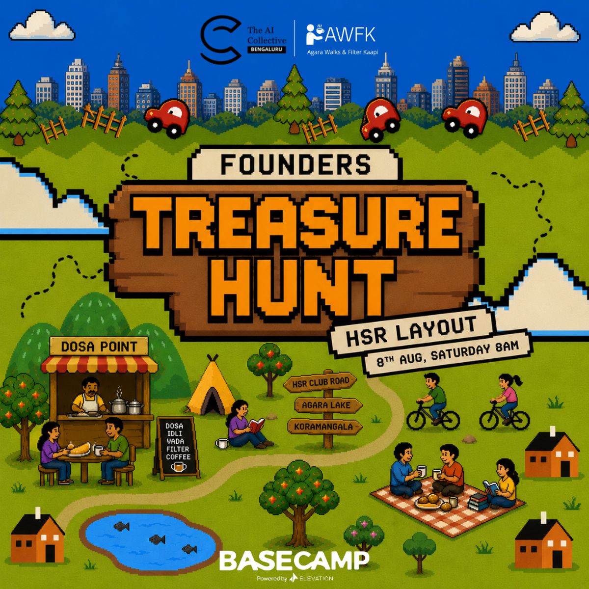 Founders on the Loose: An HSR Treasure Hunt