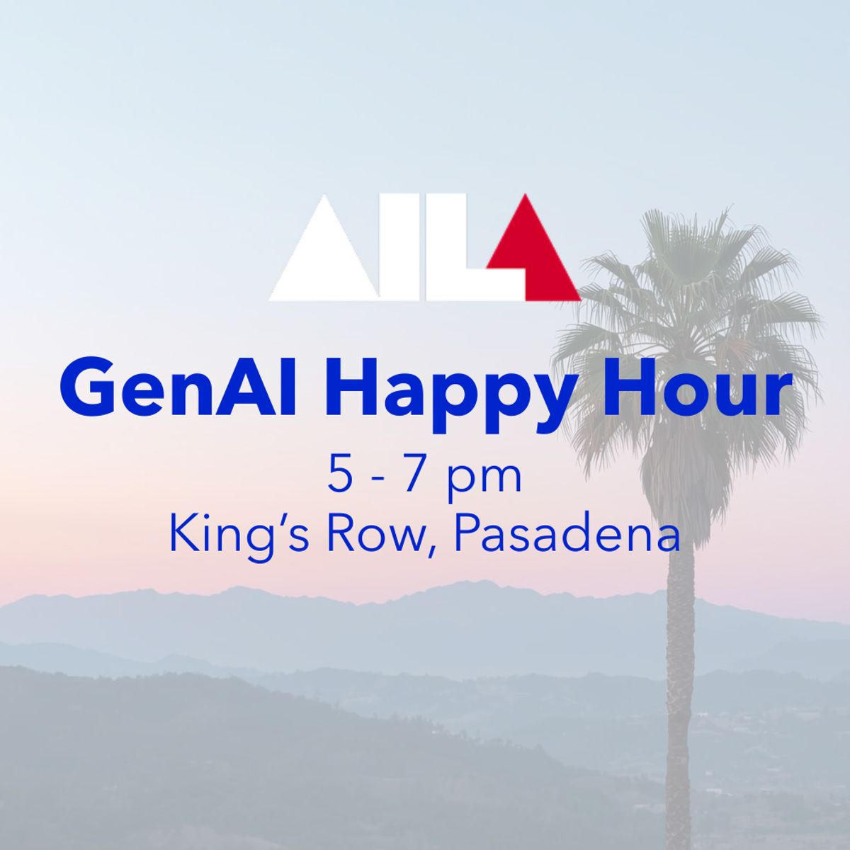 GenAI September Happy Hour