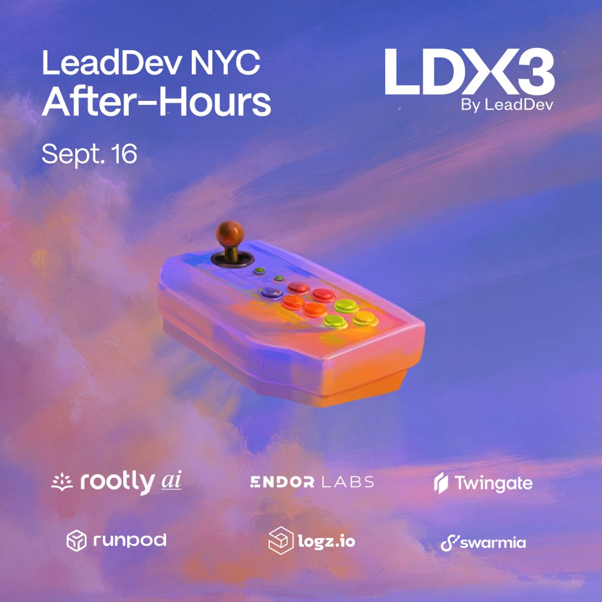 LeadDev NYC After-Hours w/ Rootly AI, Runpod, Endor Labs, Twingate, Swarmia, & Logz.io