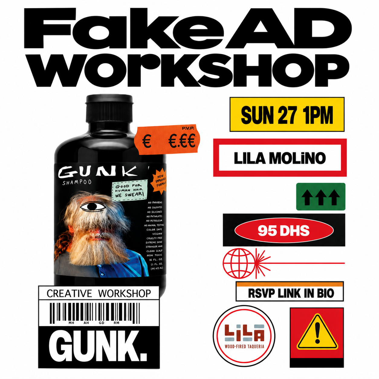FAKE AD WORKSHOP