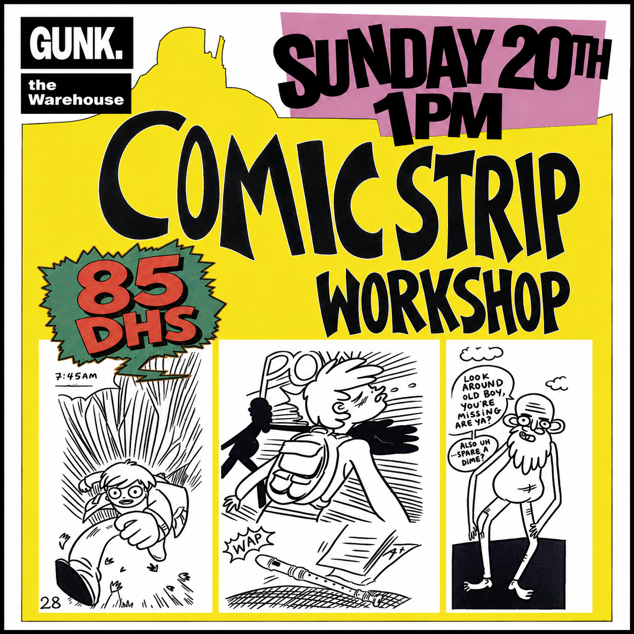 COMIC STRIP WORKSHOP