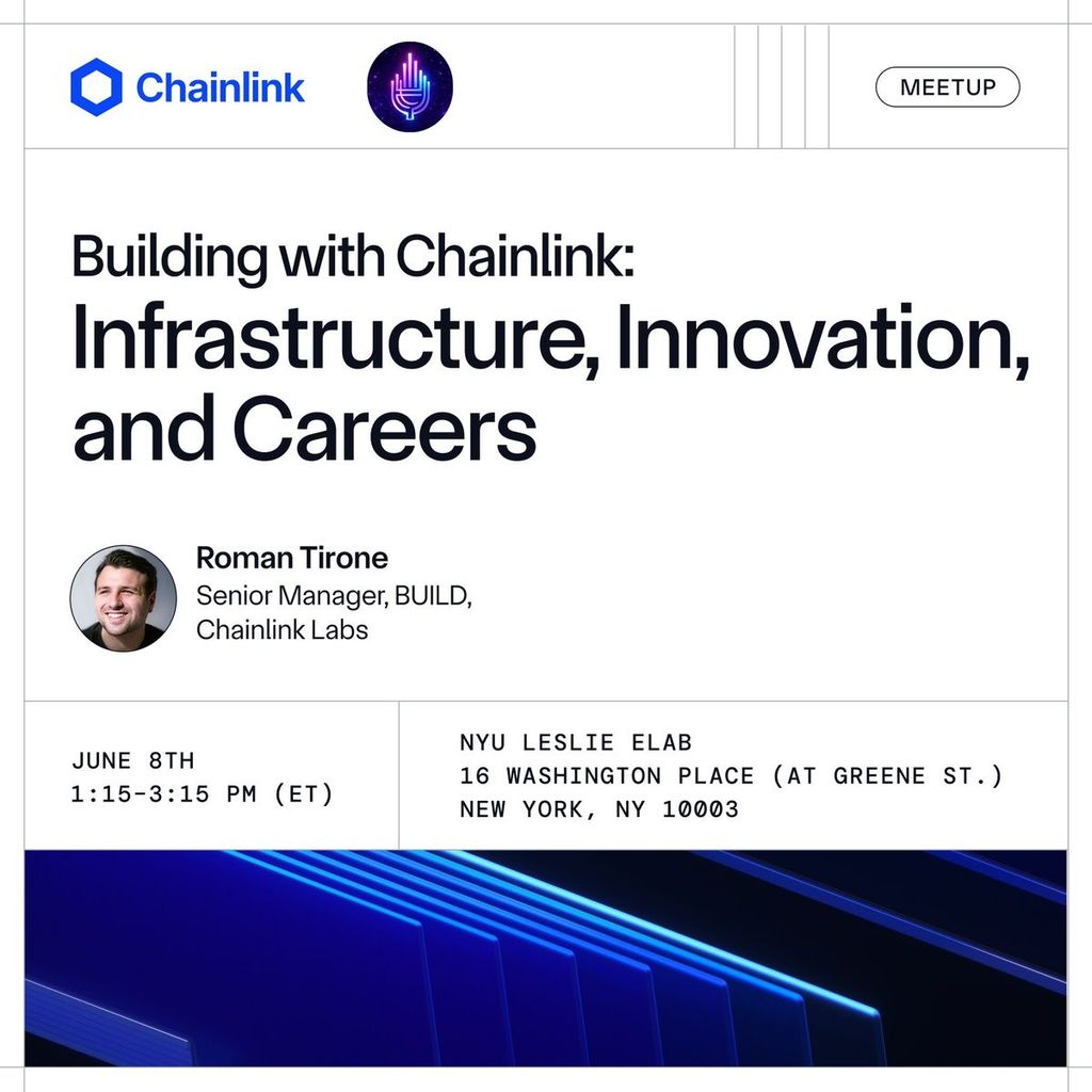 Building with Chainlink: Infrastructure, Innovation, and Careers