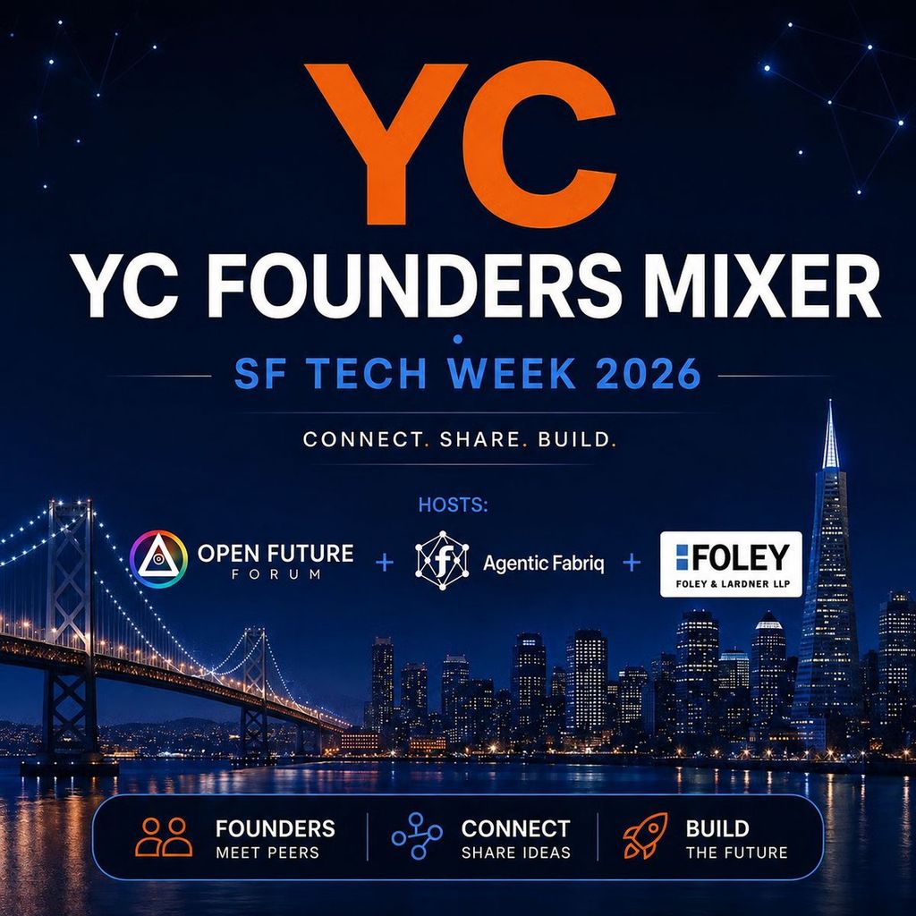 YC Founders Mixer — SF Tech Week 2026