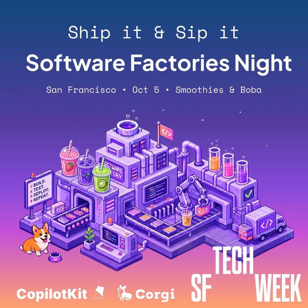 Ship it & Sip it: Software Factories Night
