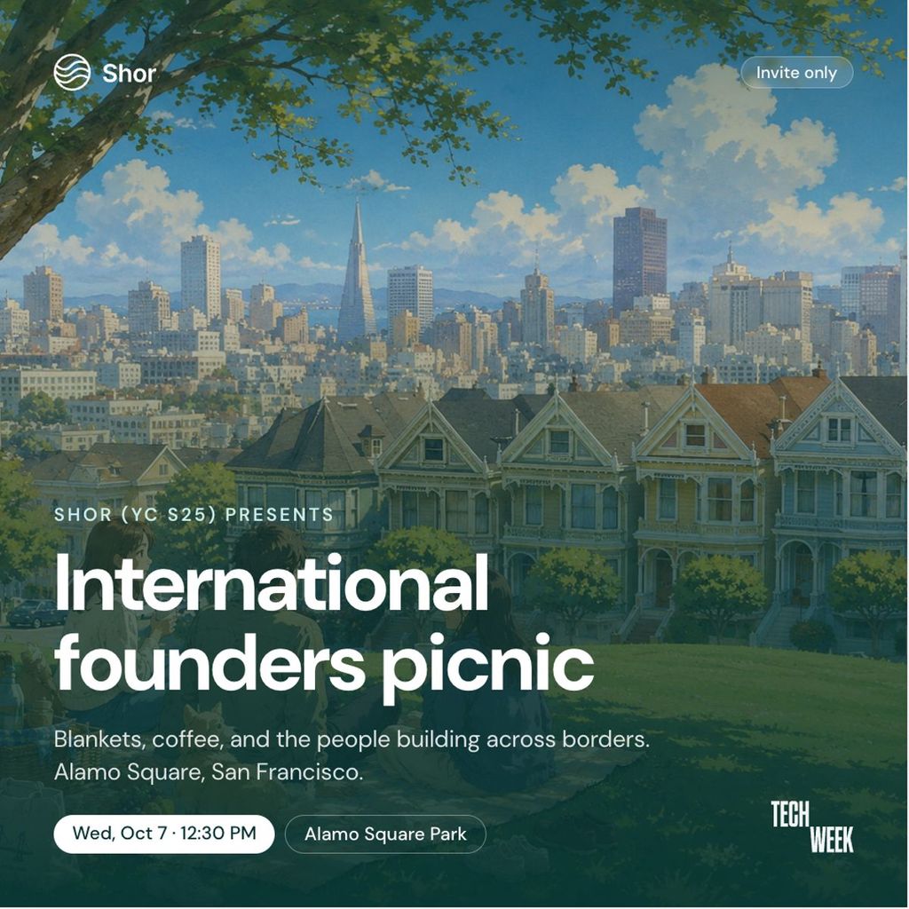 (International) YC founders picnic - #SFTechWeek