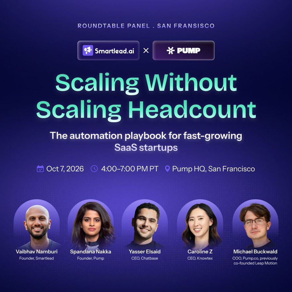Smartlead x Pump: Scaling Without Scaling Headcount