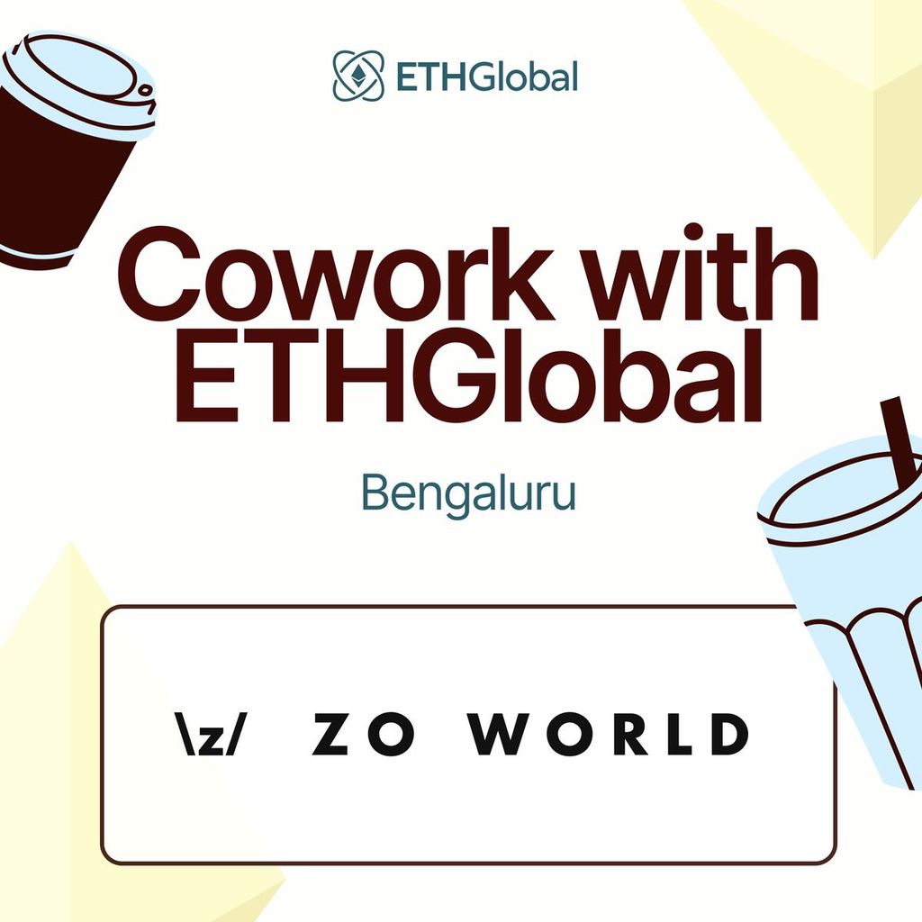 Cowork with ETHGlobal in Bengaluru with Zo World + WAGMI Tribe