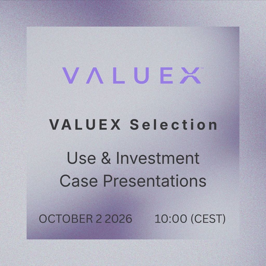 VALUEX Selection – Use & Investment Case Presentations