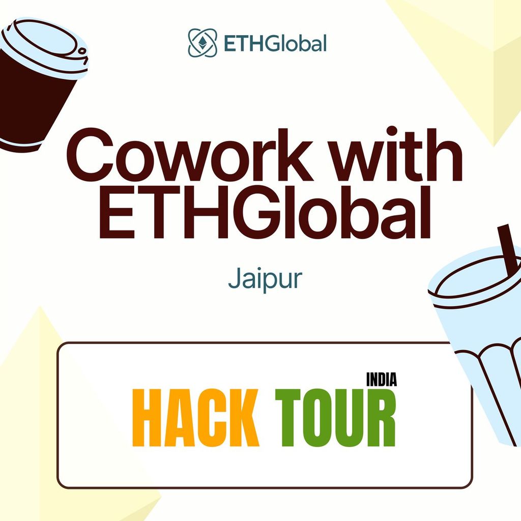 Cowork with ETHGlobal in Jaipur with HackTour India