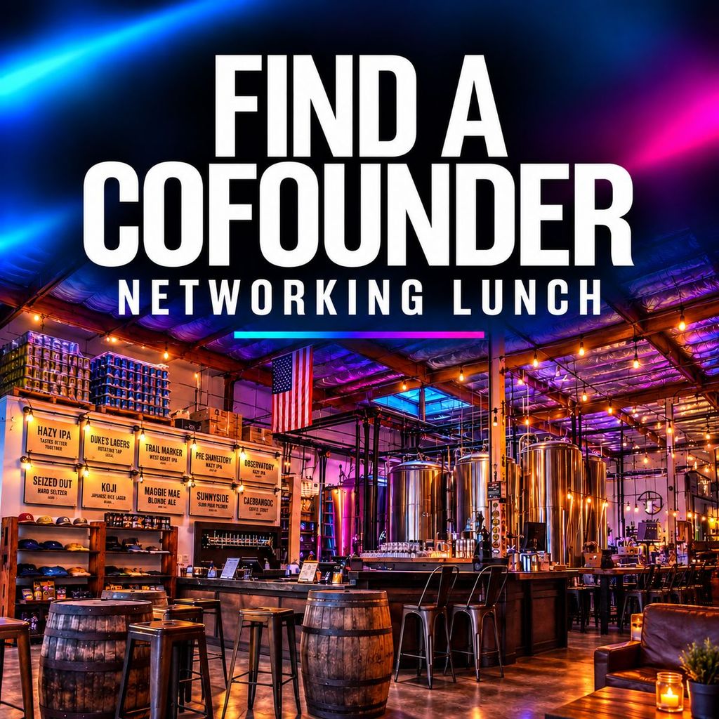 Startup Founders + Tech Professionals Networking Lunch