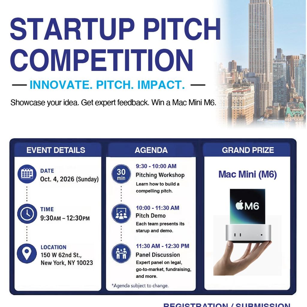CAST-GNY Startup Pitch Competition 2026
