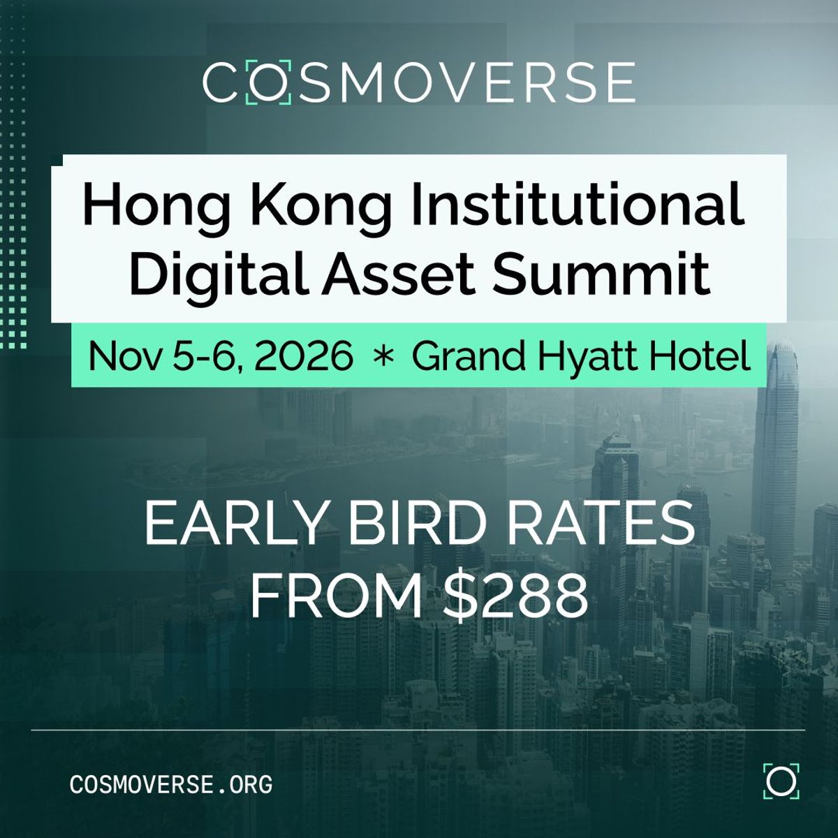 Cosmoverse Hong Kong - Institutional Digital Asset Summit