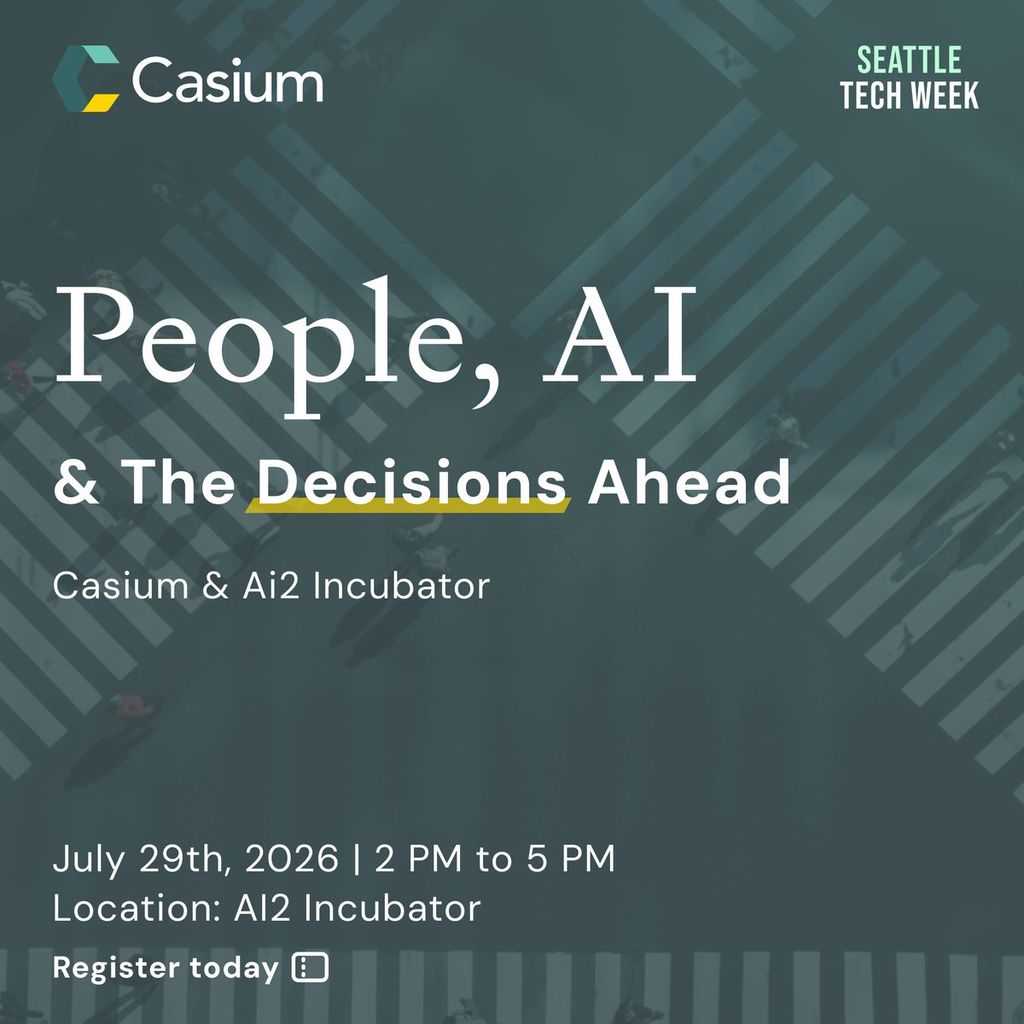 People, AI, and the Decisions Ahead | Casium & AI2 Incubator