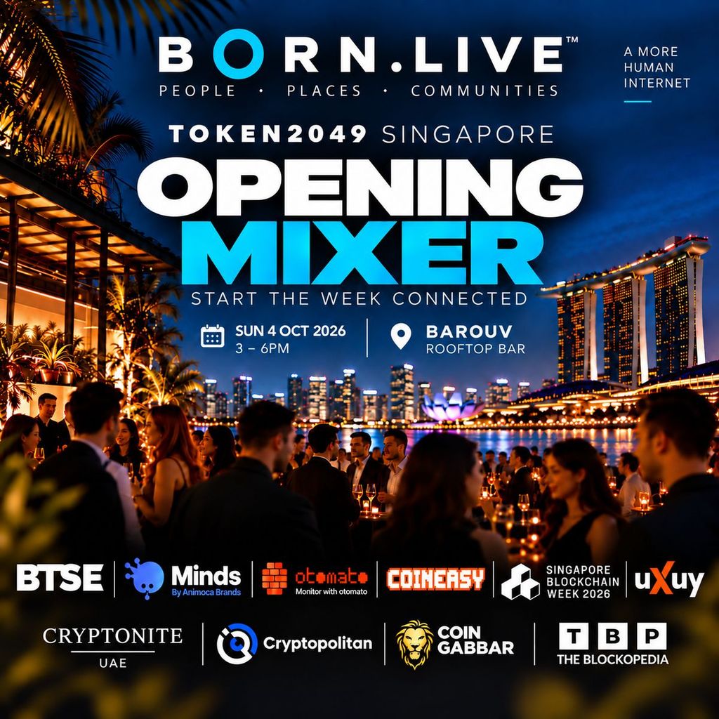 TOKEN2049 Singapore β Opening Mixer πΈπ¬