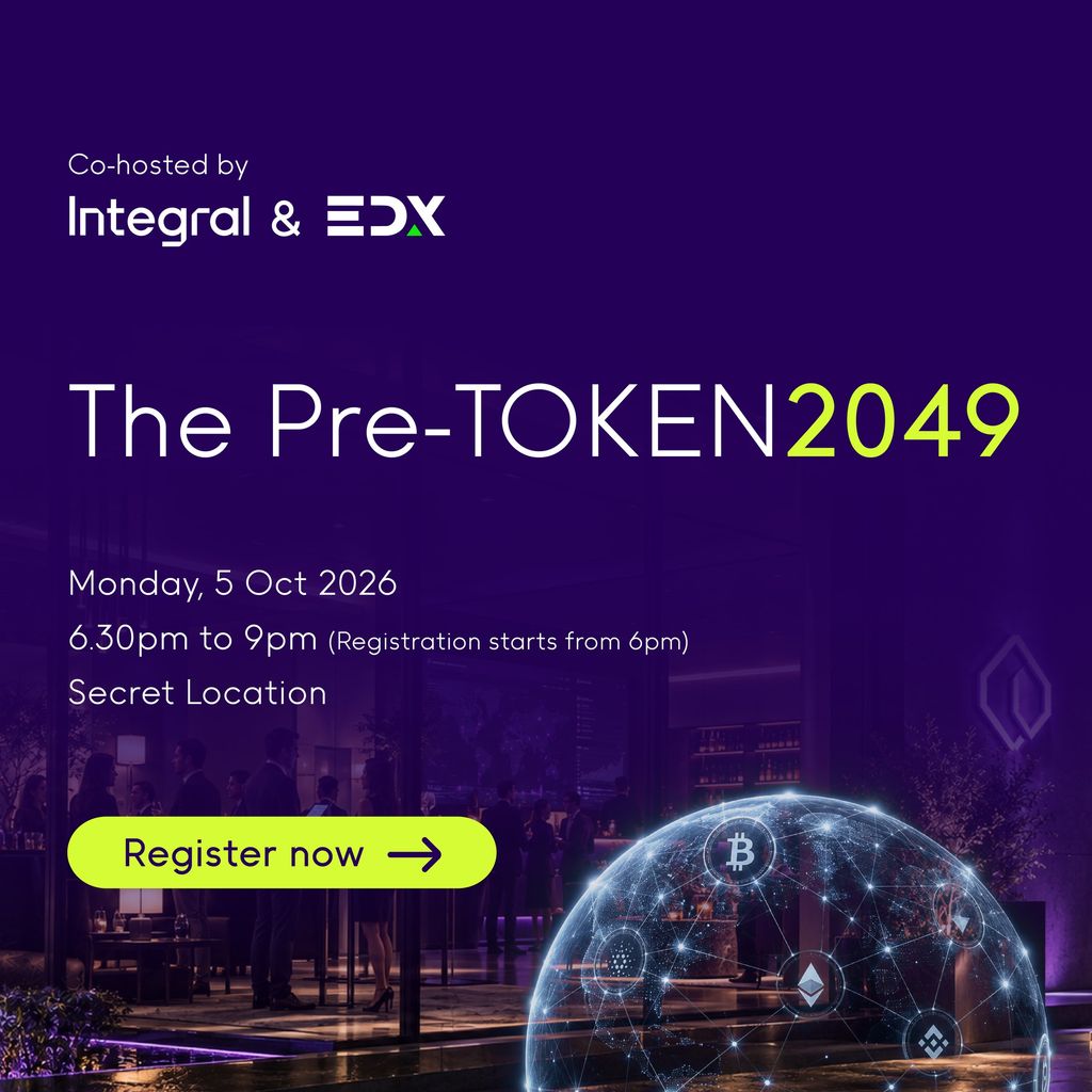 The Pre-TOKEN2049 by Integral & EDX