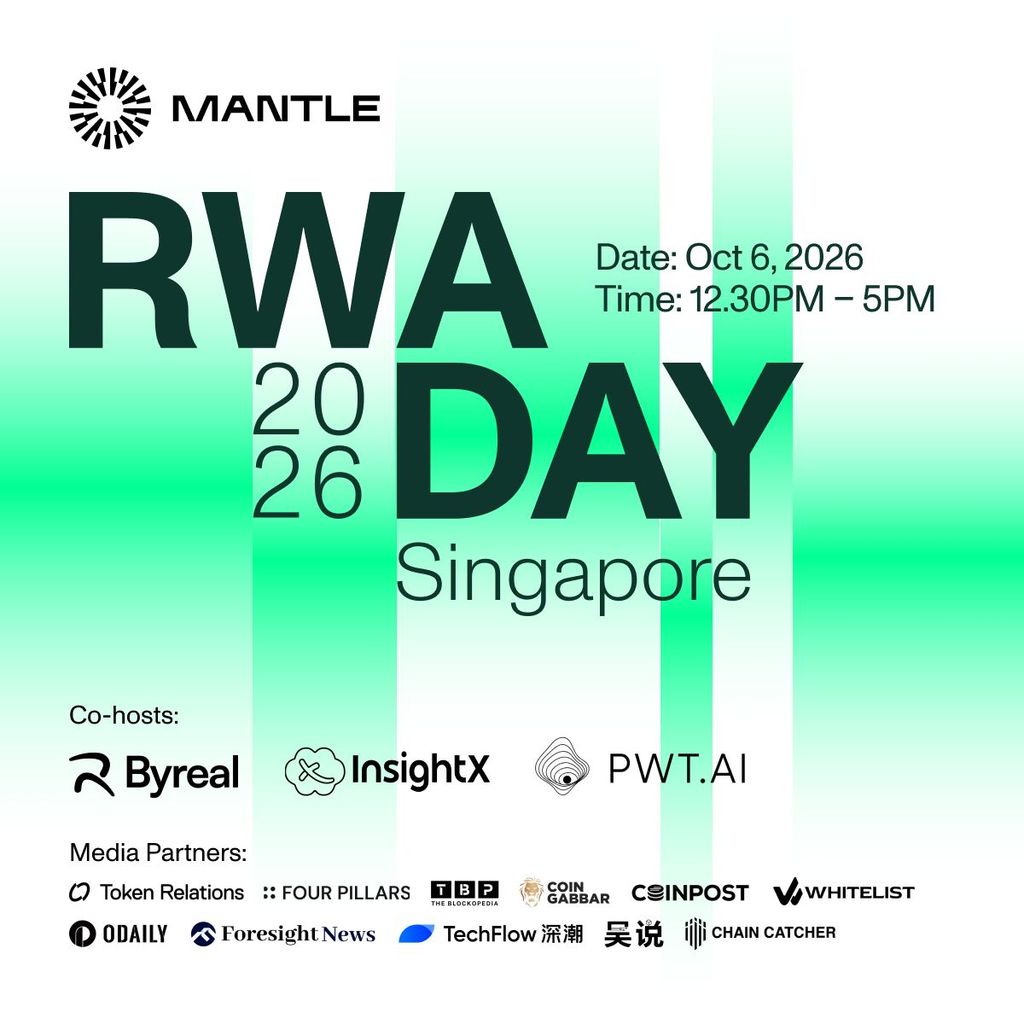 RWA Day SG: Co-hosted w/ Mantle, Byreal, InsightX