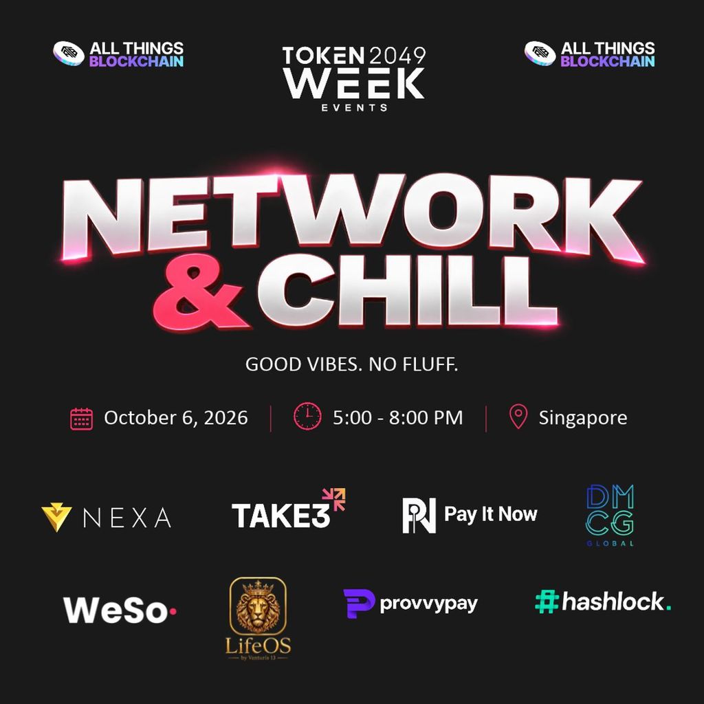 Network & Chill: Good Vibes. No fluff. 💫