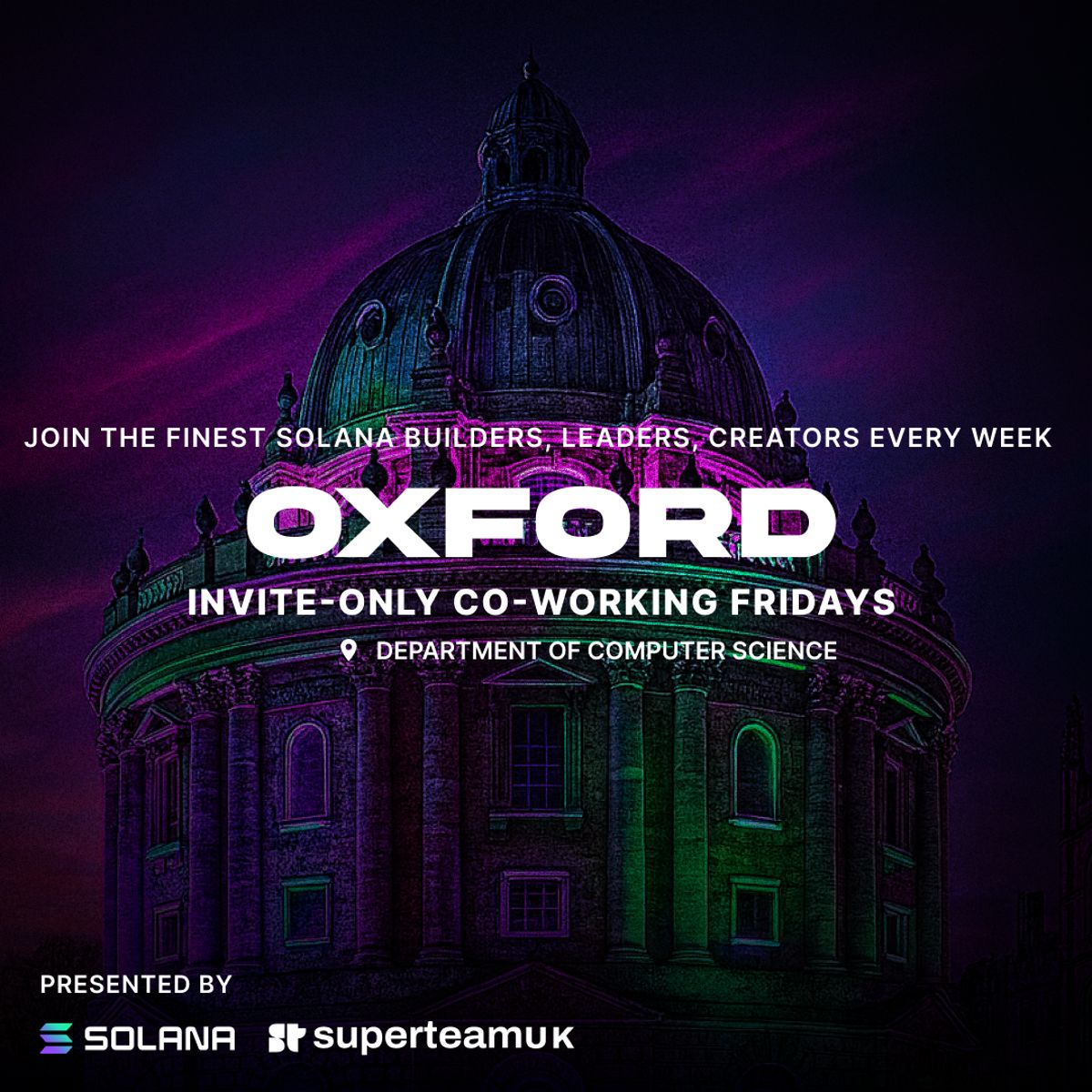 Co-Working Fridays : Oxford Chapter