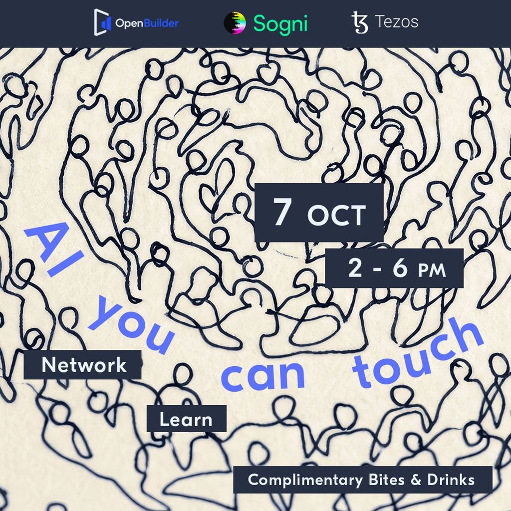 AI You Can Touch by OpenBuilder, Sogni and TZ APAC