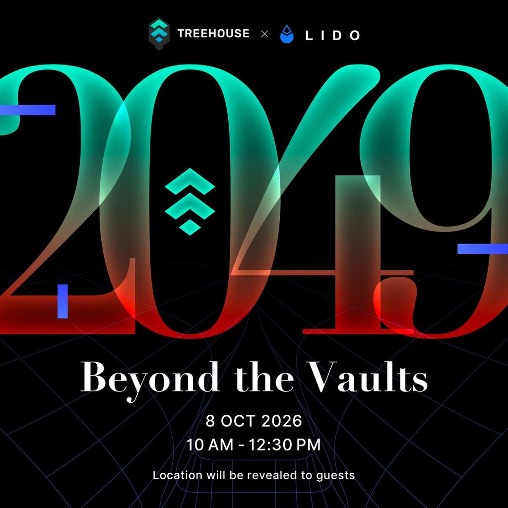 Beyond the Vaults at TOKEN2049: Treehouse x Lido (Session 1)