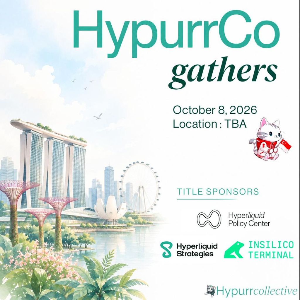 HypurrCo Gathers x Hyperliquid Strategies x Hyperliquid Policy Center x Insilico Terminal