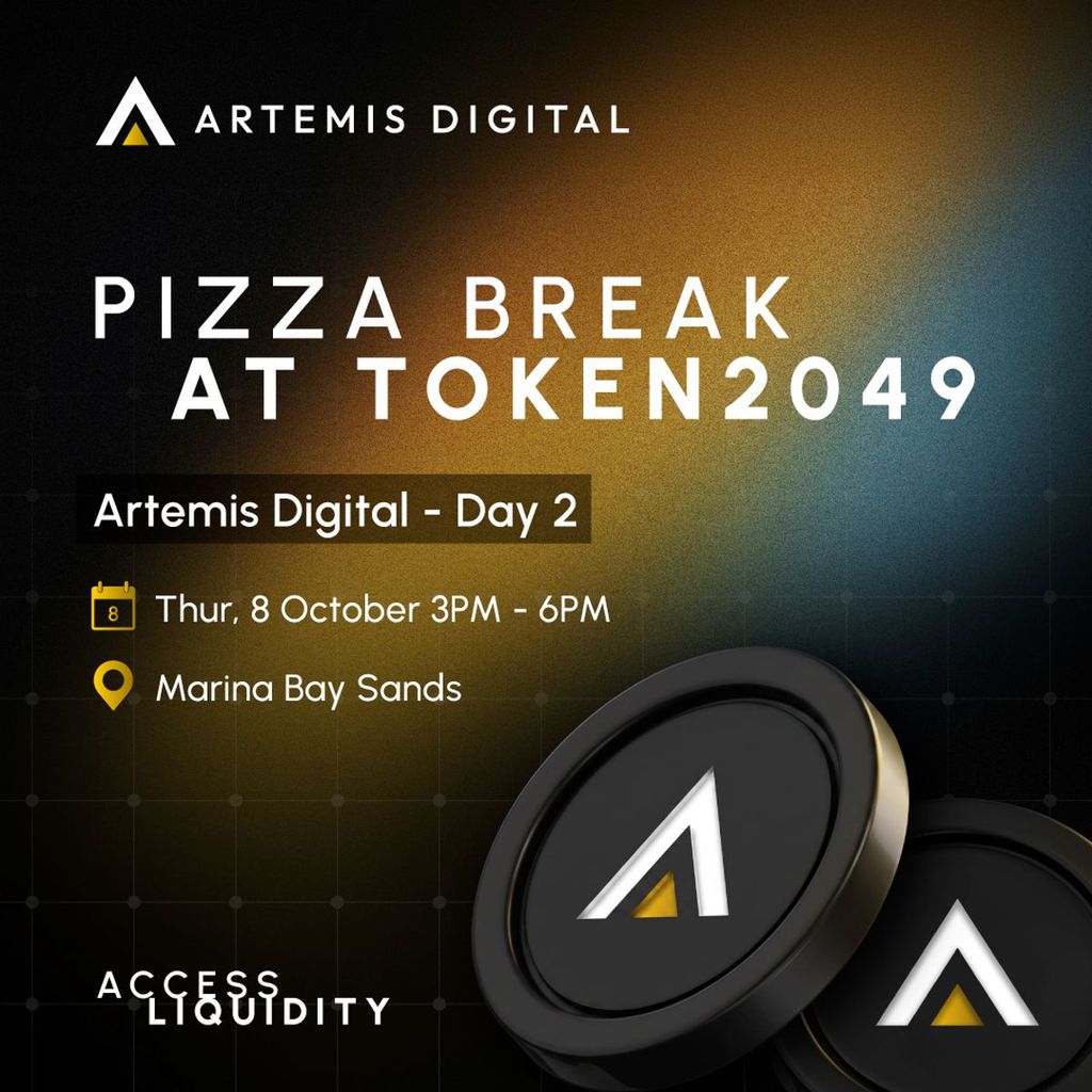 Pizza Break at TOKEN2049 | AT Digital by ATFX Connect — Day 2