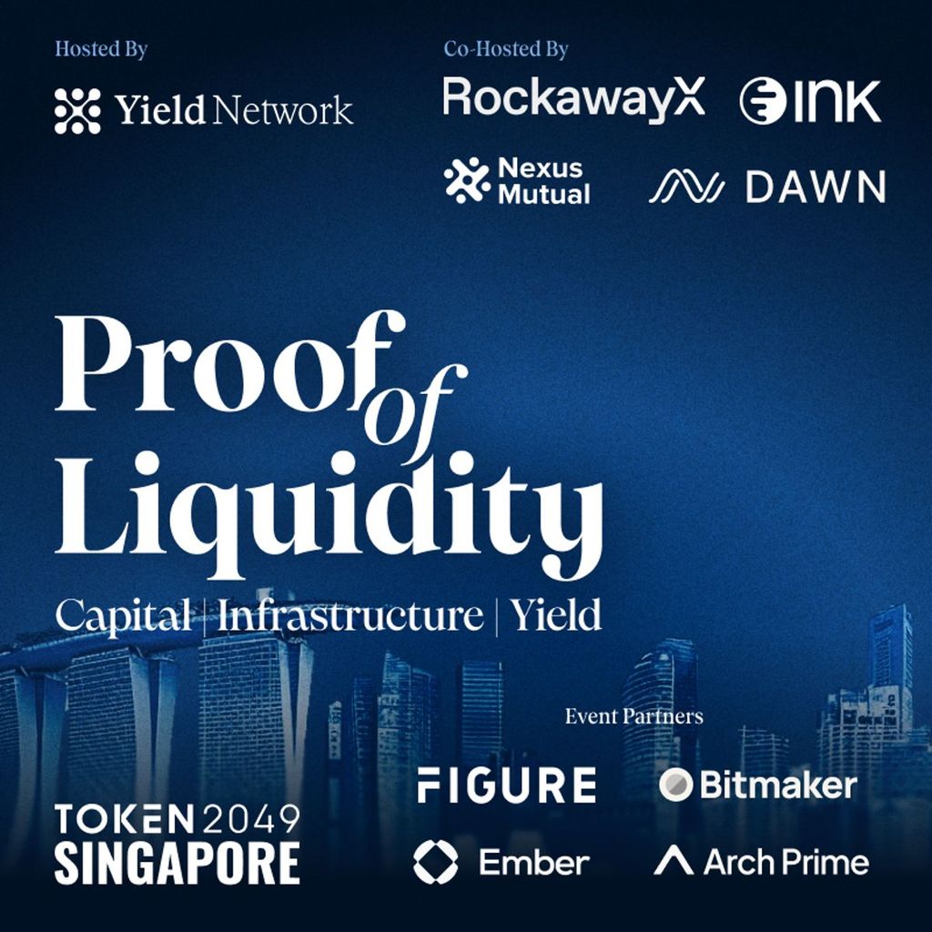 Proof Of Liquidity: Singapore Edition by Yield Network, INK Chain, RockawayX, and Nexus Mutual