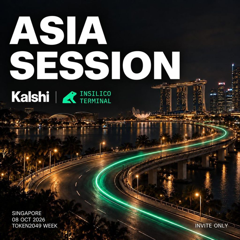 Kalshi x Insilico Terminal | Asia Session @ TOKEN2049
