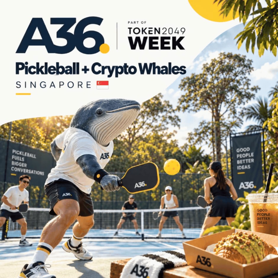 Pickleball + Crypto Whales 🐳🏓🇸🇬