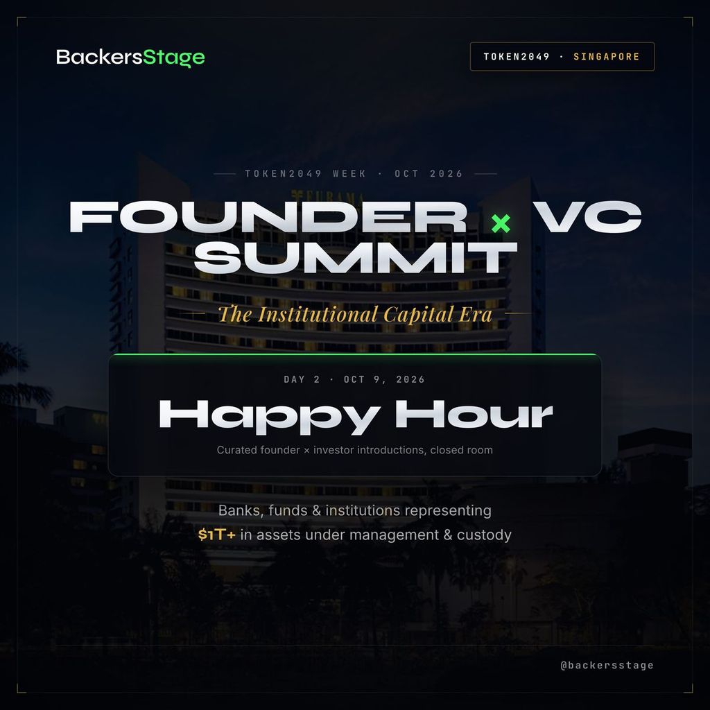 Founder x VC Summit | Day 2 - Happy Hour 🇸🇬